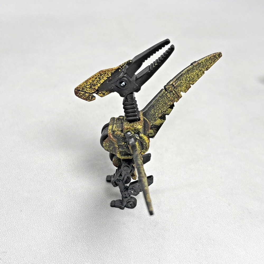 2015 Mattel DINOTRUX Diecast Dinosaur Robot Truck Scrapadactyl & 3 Reptool - Picture 2 of 8